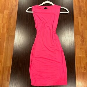Hot pink Nordstrom dress